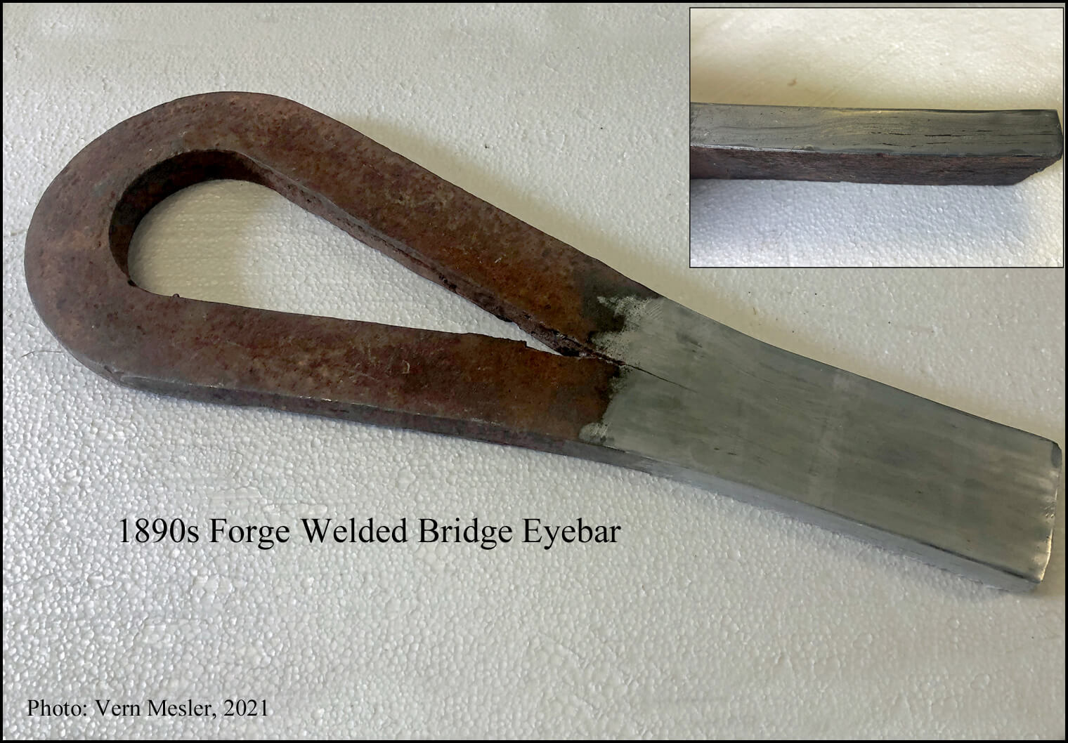 An 1890s Forge Welded Bridge Eyebar
