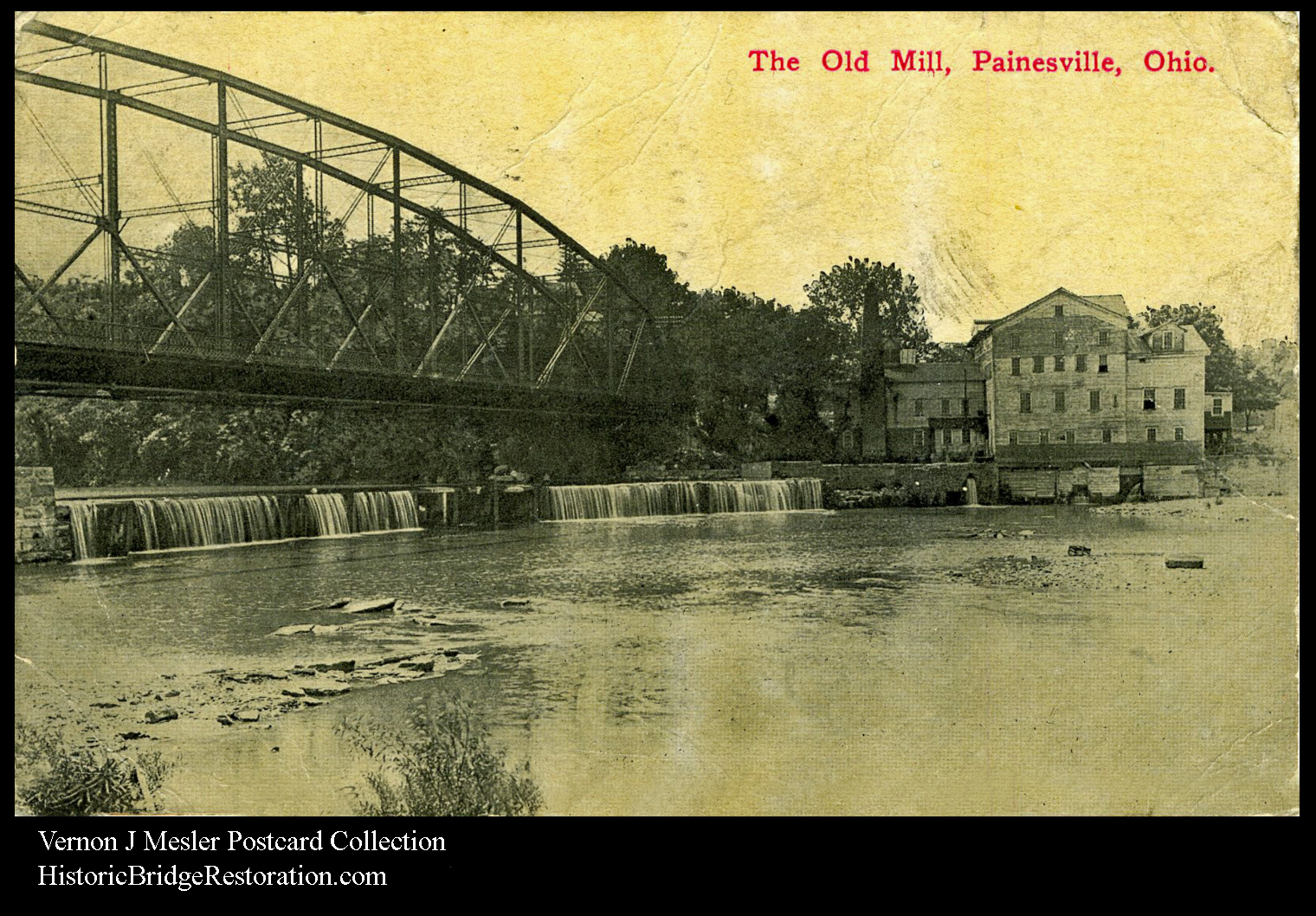 Old Mill, Painesville, Ohio 1913