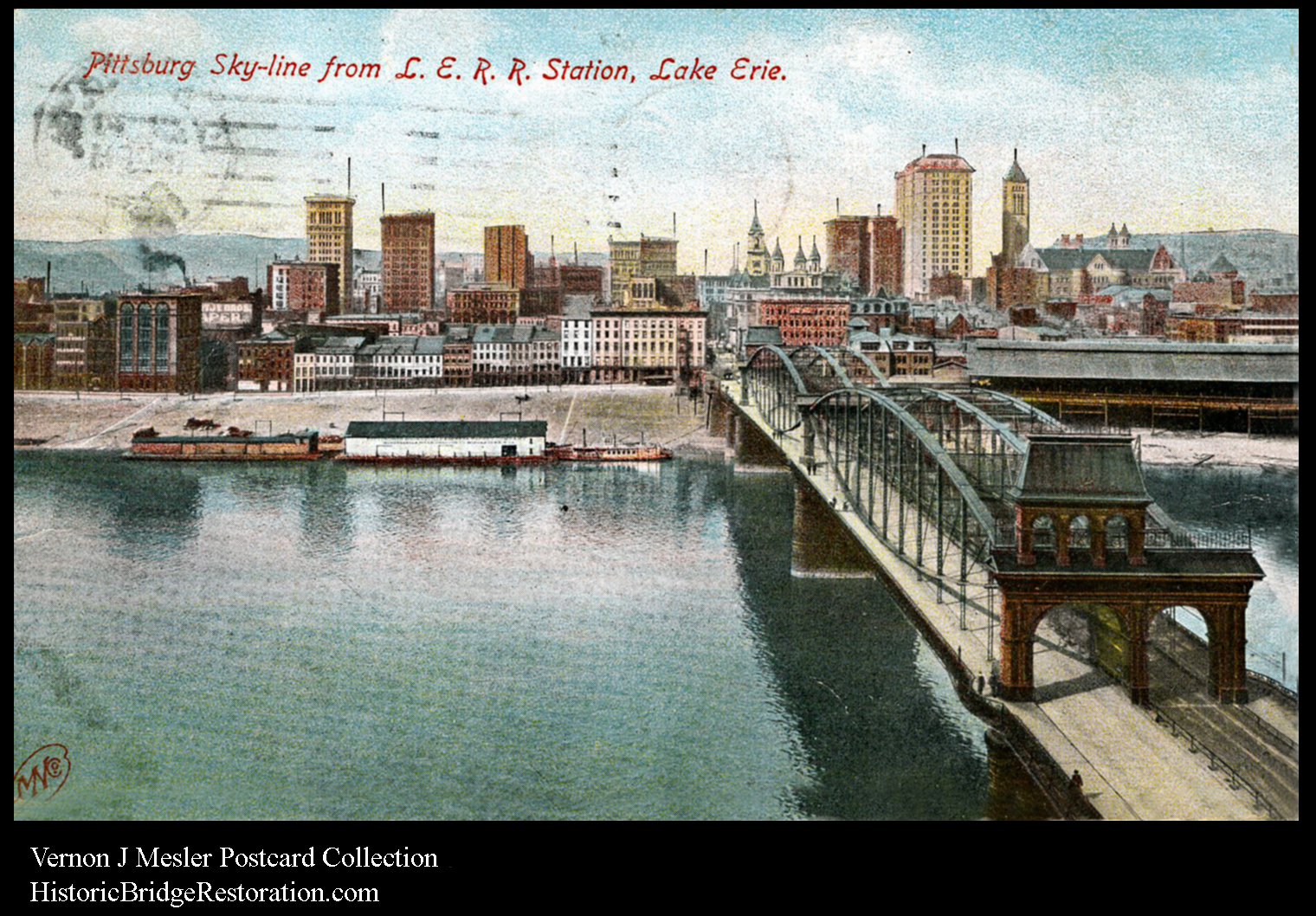 Pittsburg, PA Lake Erie 1907