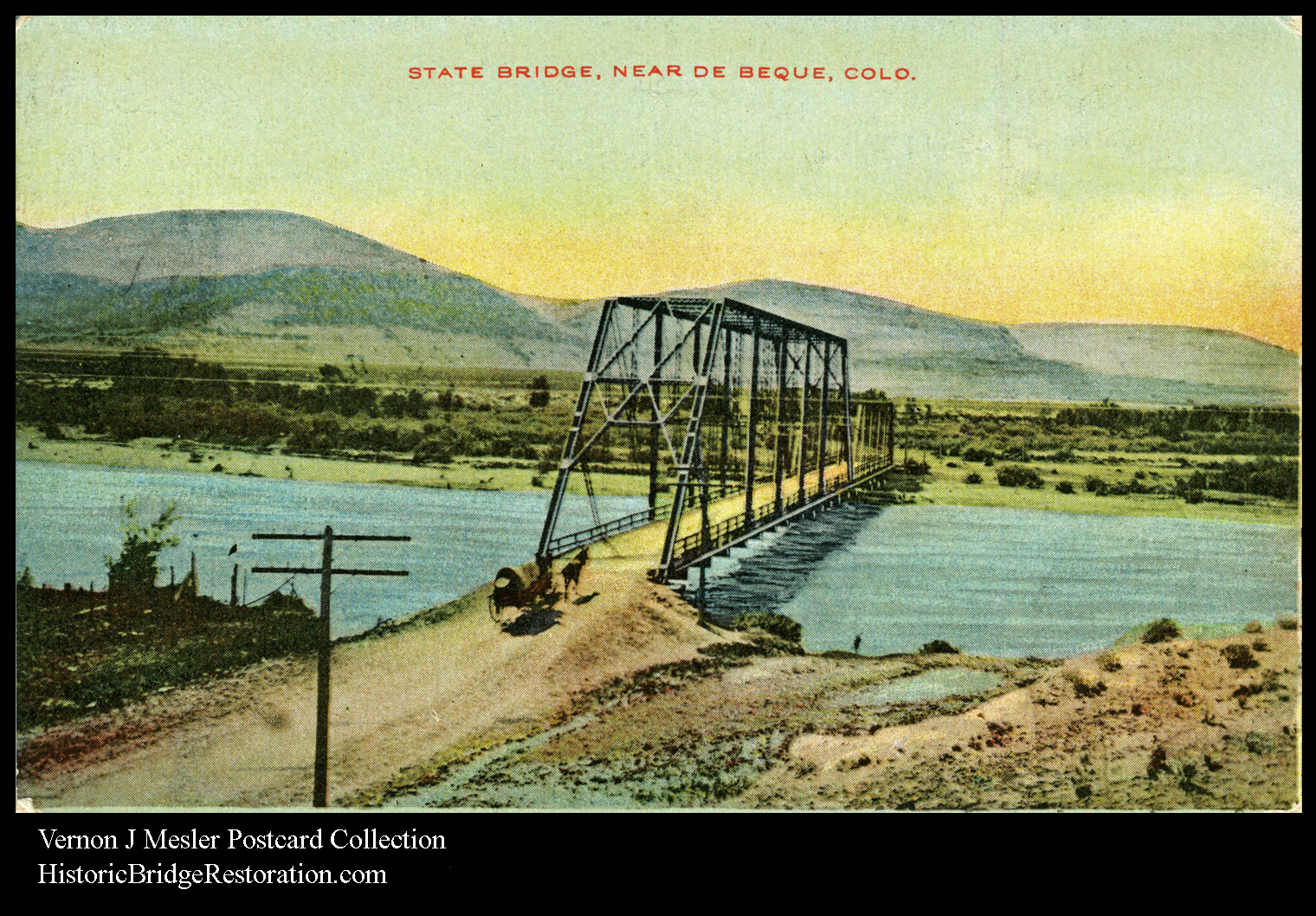 State Bridge De Beque col. c1910