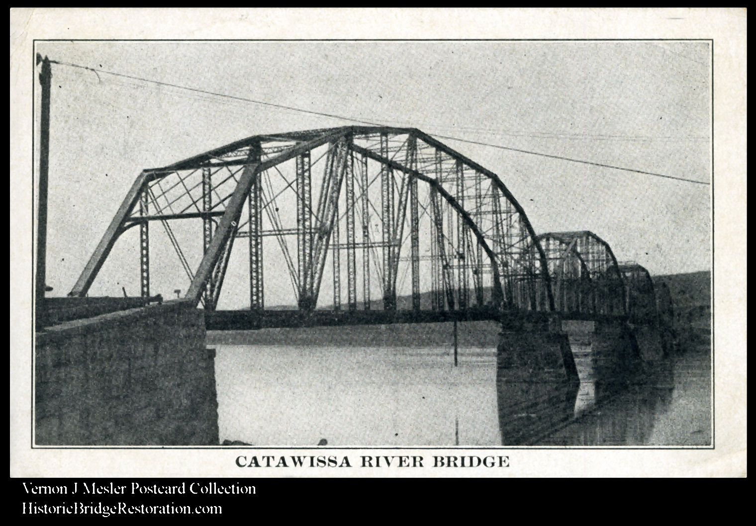 Catawissa River Bridge, 1909