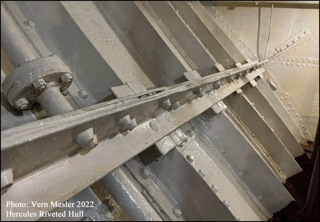 San Francisco Maritime National Historic Park, Hercules Riveted Hull