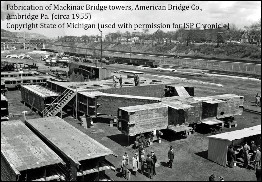 Shop riveted Mackinac Bridge Tower