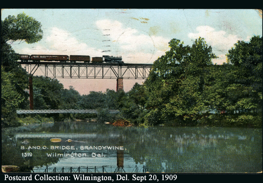 Postcard Collection: Wilmington, Del. Sept 20, 1909