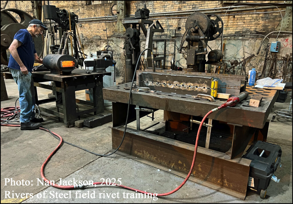 Rivers of Steel field rivet training 2025