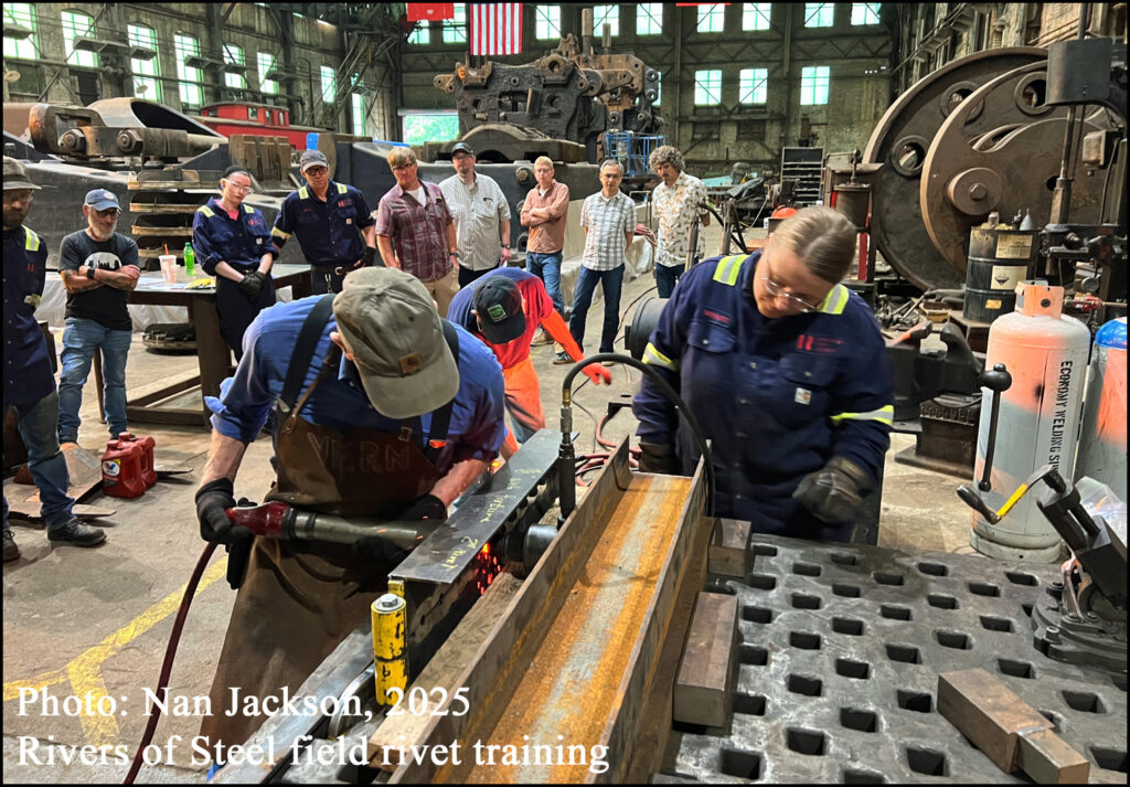Rivers of Steel field rivet training 2025