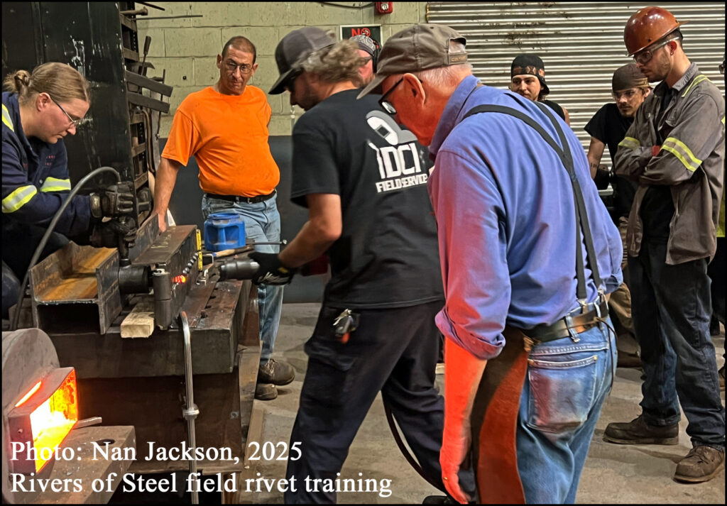 Rivers of Steel field rivet training 2025