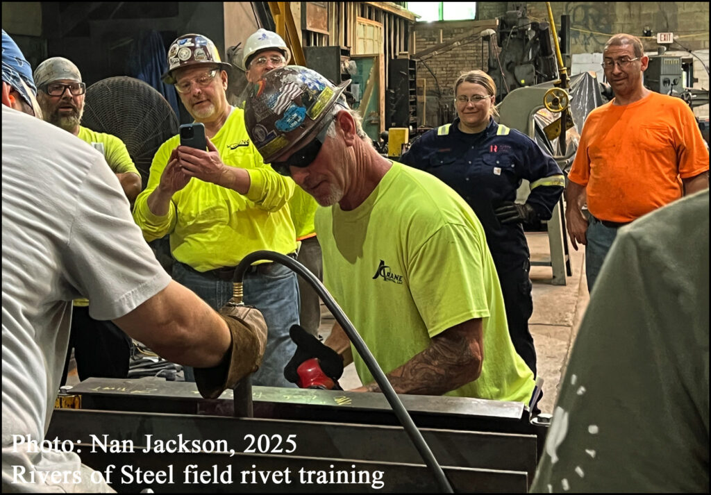 Rivers of Steel field rivet training 2025