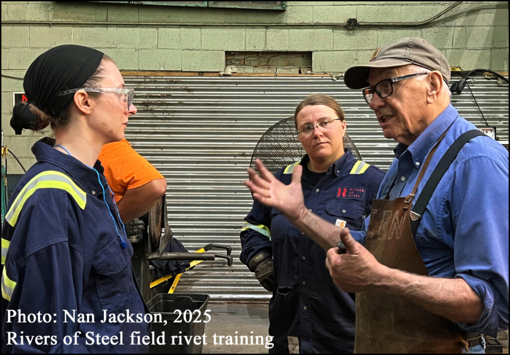 Rivers of Steel field rivet training 2025