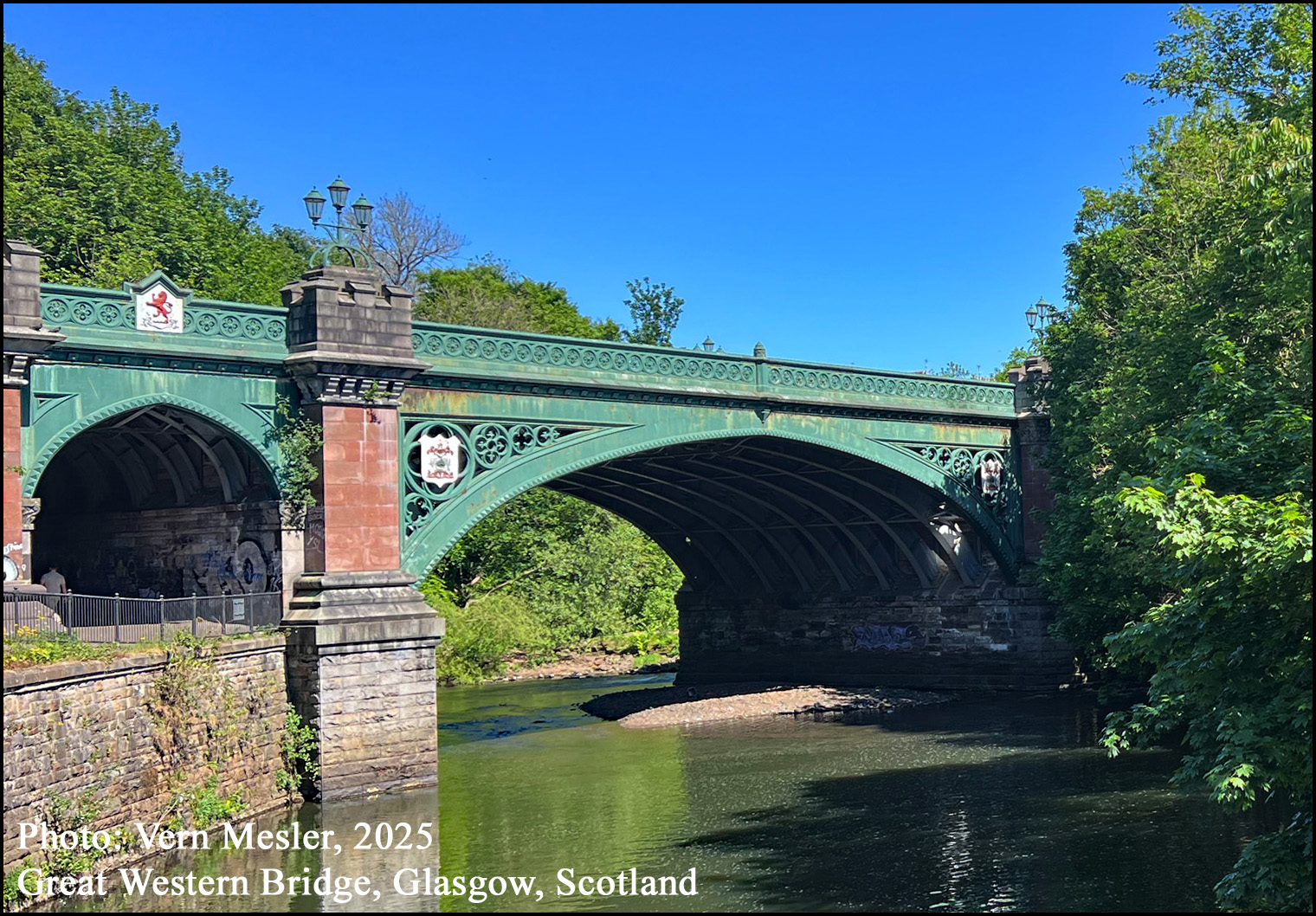 2great western bridge Great Western Cast Iron Bridge, Glasgow, Scotland
