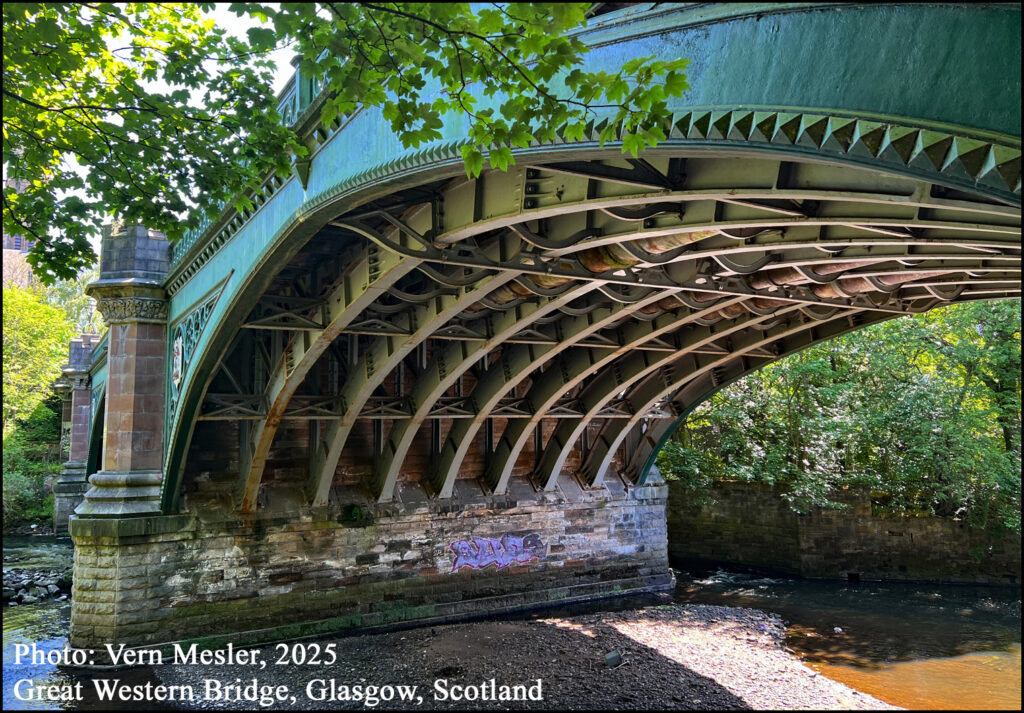 Great Western Cast Iron Bridge, Glasgow, Scotland