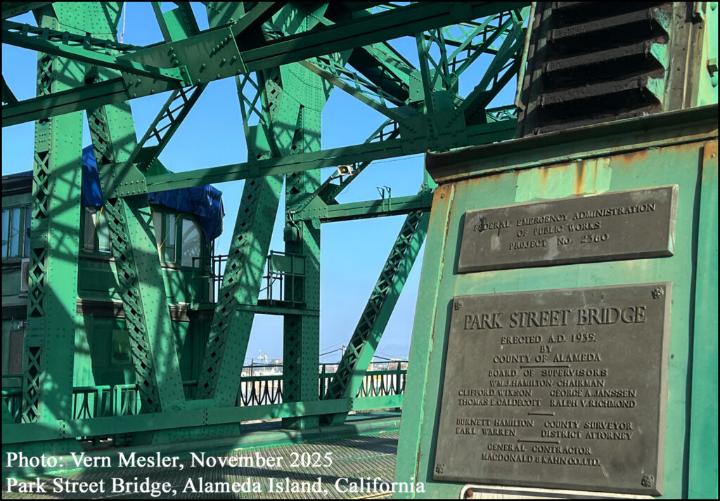 2025 Park Street Bridge, Alameda Island, California