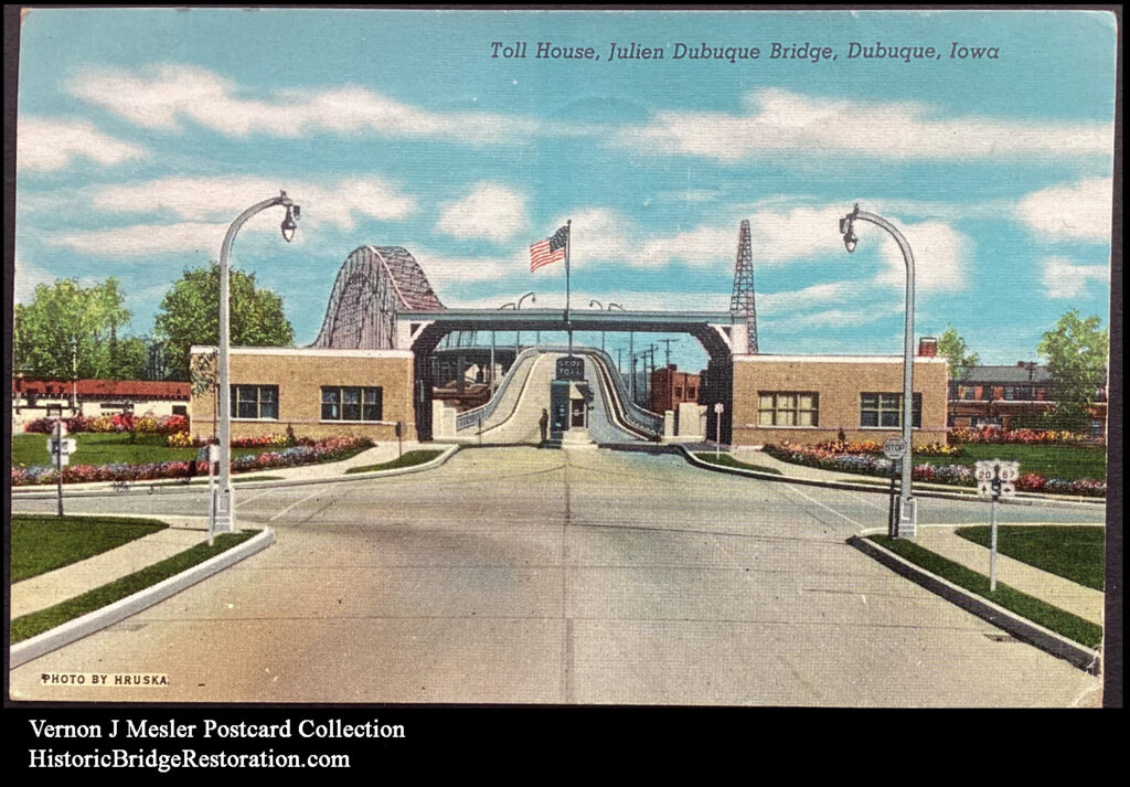 Julien Dubuque Bridge, Dubuque, Iowa 1910