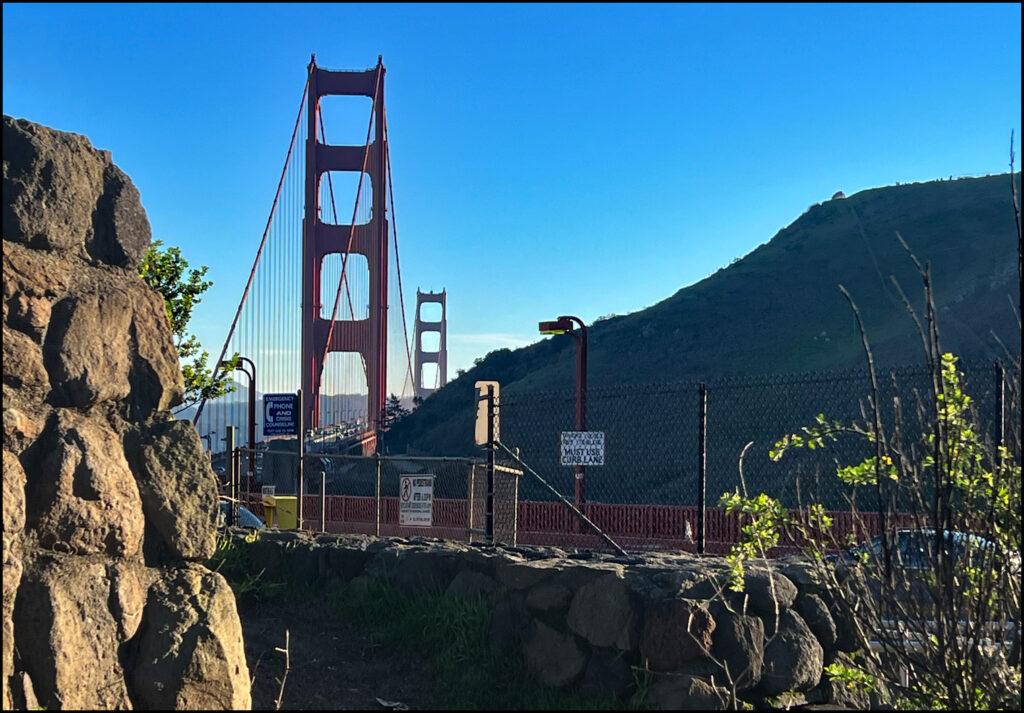Golden Gate Bridge riveted towers