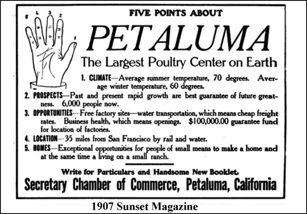 1907 Sunset Magazine, Petaluma, California