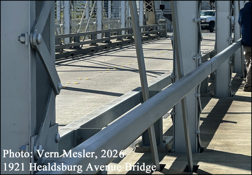 Healdsburg Avenue Bridge (also known as Healdsburg Memorial Bridge) that was built in 1921