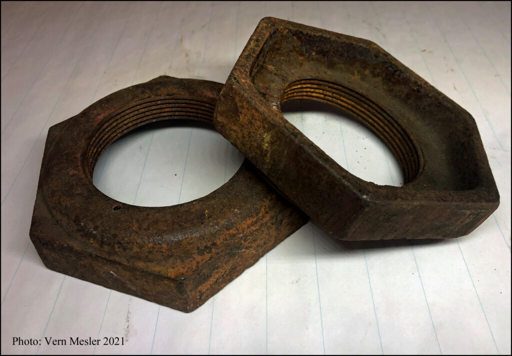 1896/1897 Home Study Course that explained the function of what are called recessed nuts