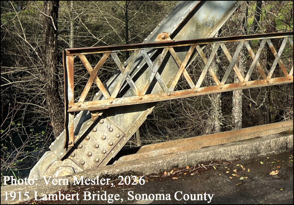 Sonoma County’s two-lane Lambert Bridge Road