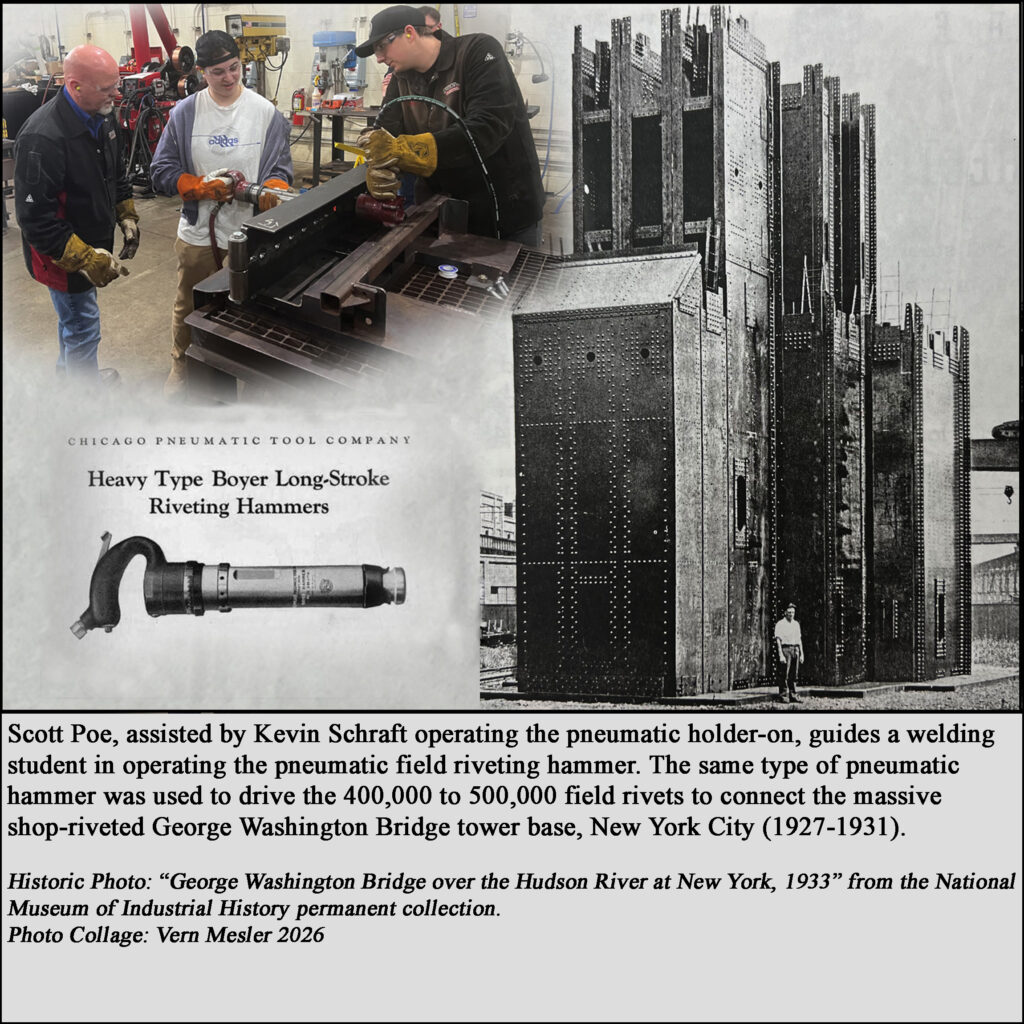 2026 Field Riveting Demonstration at Lansing Community College