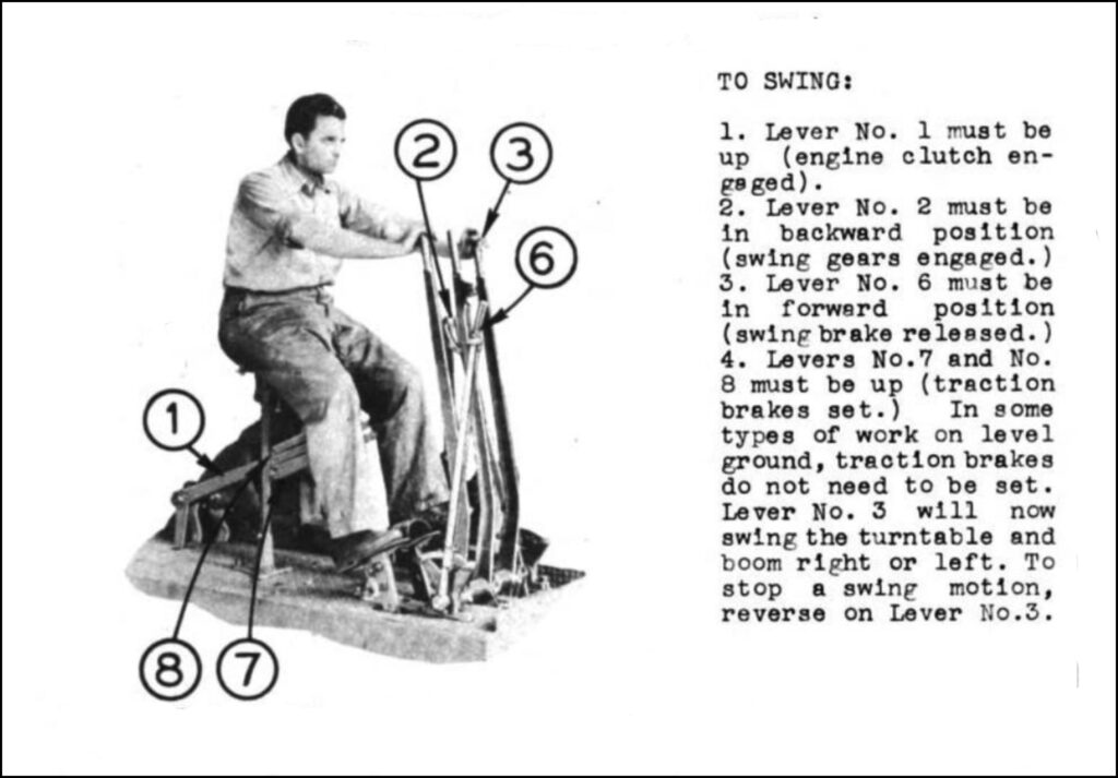 War Department Technical Manual for a 1940 Koehring crawler crane
