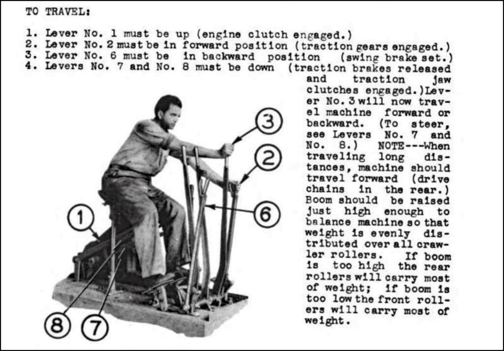 War Department Technical Manual for a 1940 Koehring crawler crane