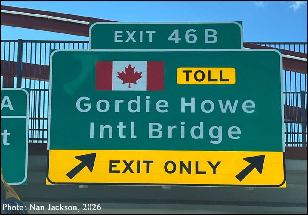 Gordie Howe International Bridge, 2026 Windsor-Essex Canada and Detroit Michigan Border
