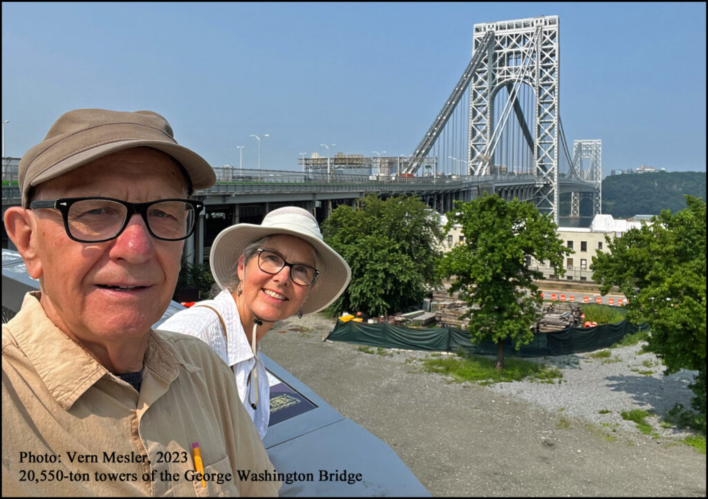 George Washington Bridge 2023 20,550 towers