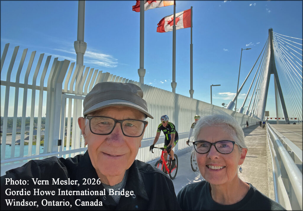 Gordie Howe International Bridge, USA/Canada border between Detroit and Windsor