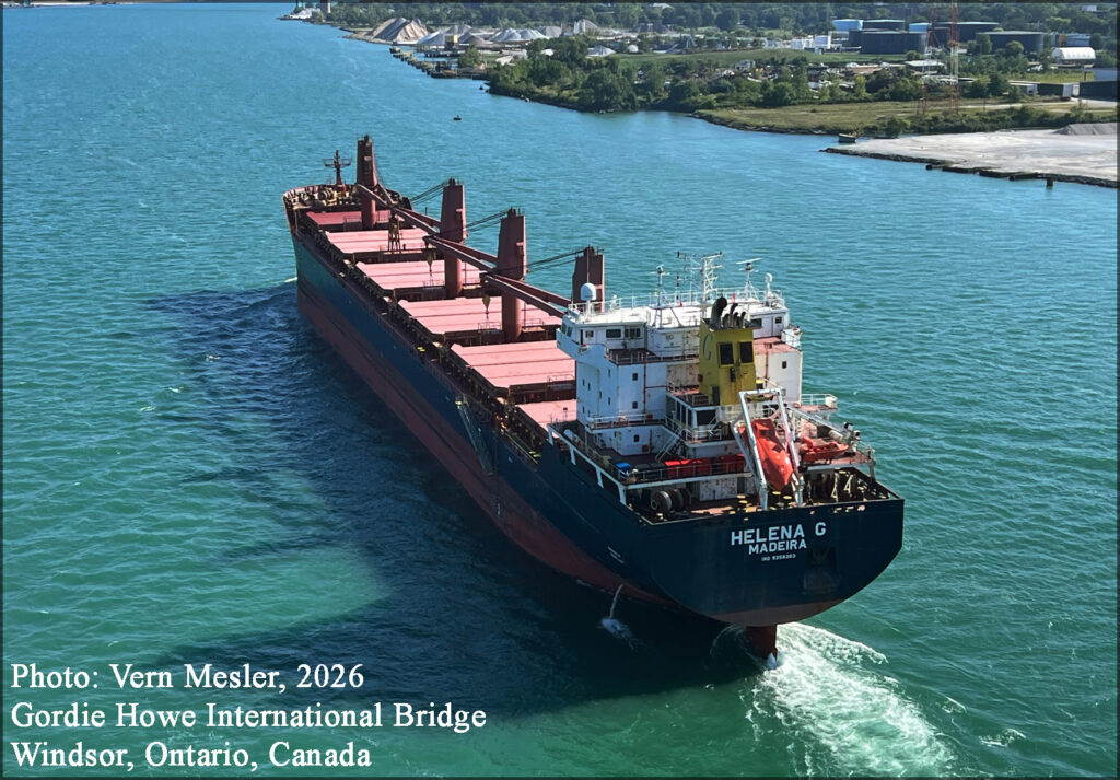 Gordie Howe International Bridge, USA/Canada border between Detroit and Windsor